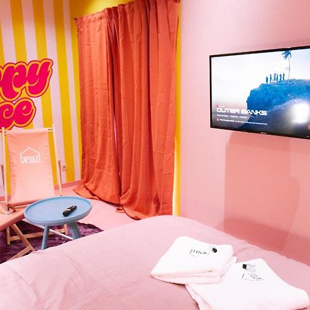 Capsule Girl Power Spa - Balneo - Sauna - Karaoke - Billard - 2 Chambres Charleroi Bagian luar foto