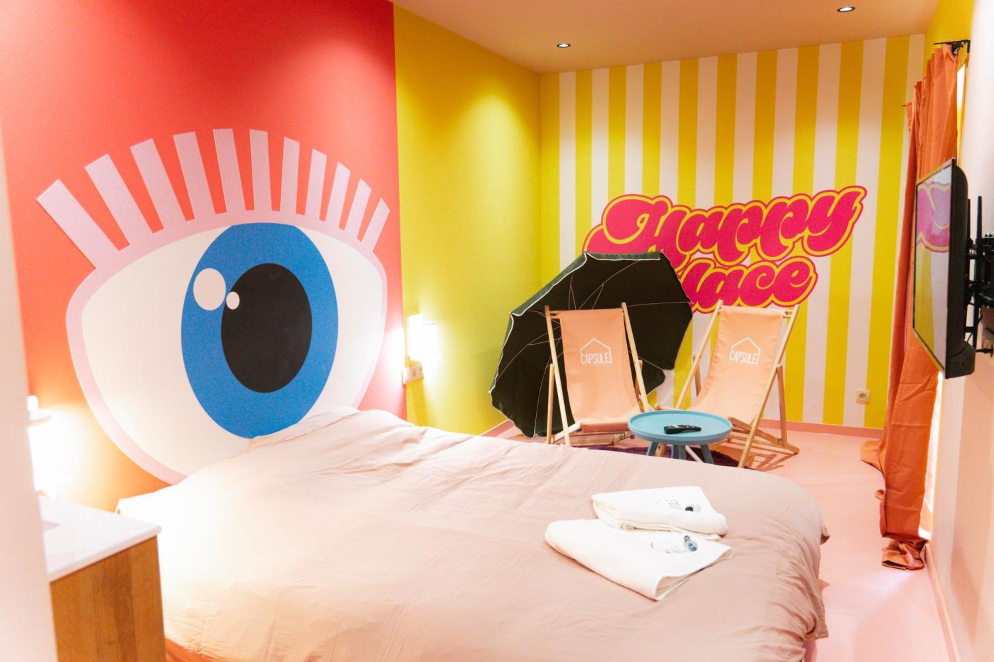 Capsule Girl Power Spa - Balneo - Sauna - Karaoke - Billard - 2 Chambres Charleroi Bagian luar foto