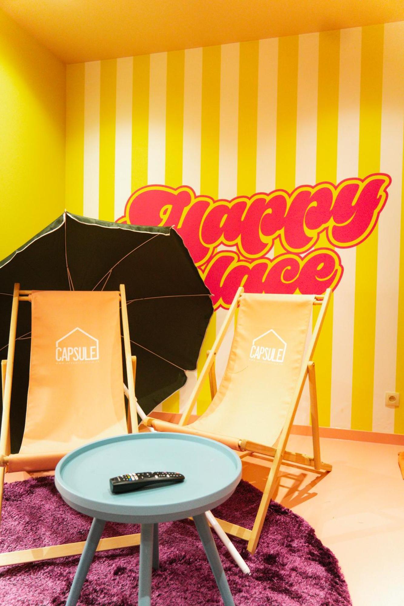 Capsule Girl Power Spa - Balneo - Sauna - Karaoke - Billard - 2 Chambres Charleroi Bagian luar foto